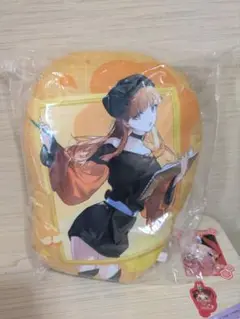 カラフルピーチクッション