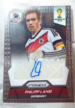 panini Philipp Lahm Auto ラーム 直筆 サイン カード