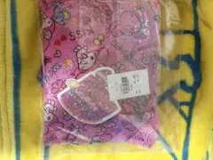 MY MELODY 花柄ポンチョ 80-95cm