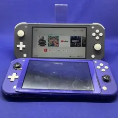 任天堂switch Lite 【HDH−001】本体2台セットジャンク