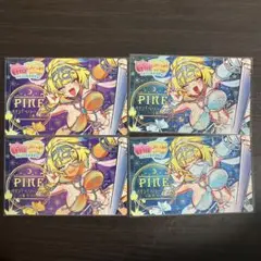 麻雀ファイトガール カードコネクト パイン ベリーダンス ホロ 4枚セット