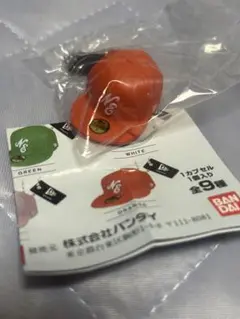 newera キャップガチャ　オレンジ未開封