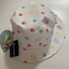 新品　男女兼用　ポケモン　夏　UV cut 帽子　カラフル　総柄　マスターボール