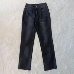Healthy Denim x Yuko Gomyō ブラックデニム サイズ22