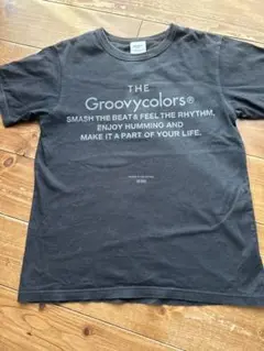 Groovy Colors ブラック Tシャツ 160