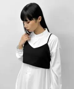 LVEU. ラブユ　バックリボンビスチェ ビスチェ リボン ブラック