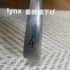 まとめ買い割きあり★Lynx リンクス USA モデル 4番アイアン
