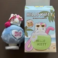 キティ MINISO 中国限定 日焼け キーホルダー マスコット 公式