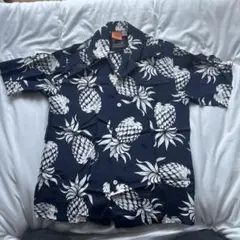パイナップル柄アロハシャツ XS ハワイ製