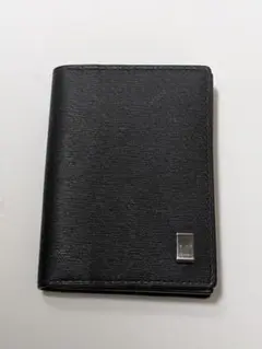 Dunhill　(ダンヒル) ブラック　名刺入れ メタルロゴ付き