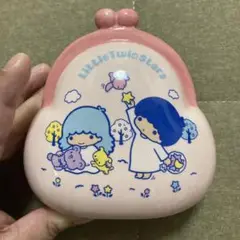 リトルツインスターズ(キキララ) がま口型貯金箱☆。.:＊・゜