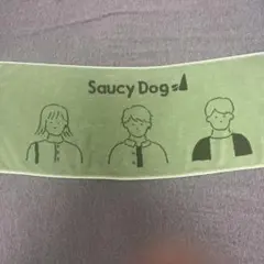 Saucy Dog タオル グリーン