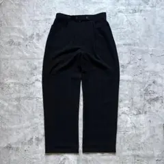 90s vintage 2タック スラックス 黒 XL相当 ゆったり きれいめ