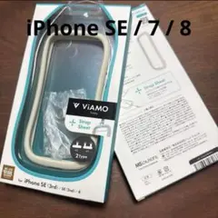 ViAMO iPhone SE (3rd) ケース　ホワイト