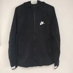 Nike フルジッパー フード付きスウェット 黒