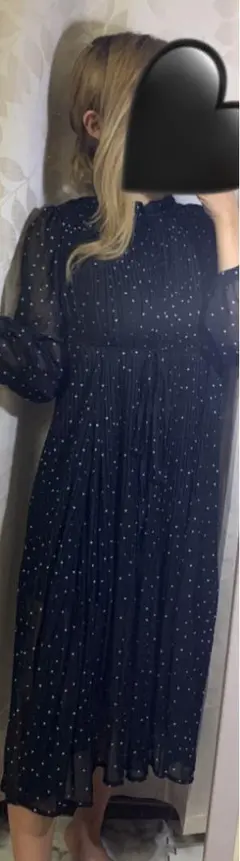archives 腕 膝下シースルー ロングワンピース
