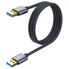 残り1点 SUNGUY USB 3.0 A to A オスケーブル　1m