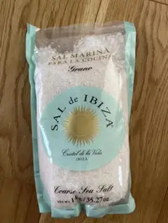 【新品・未開封】イビサの塩 「サル・マリーナ」1000g イビサの塩 粗塩タイプ 「サル・マリーナ」1000g リフィル - SAL