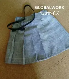GLOBALWORKグローバルワークムテキプリティプリーツスカートインパン130