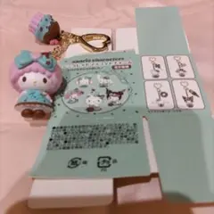 サンリオシークレットマスコットチャーム チョコミント ピアノちゃん