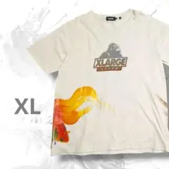 希少■XLARGE × 金魚 深堀隆介氏 コラボ Tシャツ XLサイズ