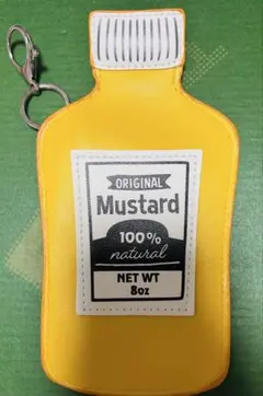 マスタードボトル型パスケース 新品未使用品
