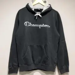 【Champion】パーカー　ブラック　M