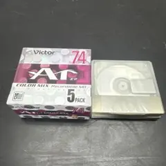 Victor MD 74 カラーミックス 5パック　SONY 80