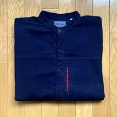 BLUE BLUE ハリウッドランチマーケット　聖林公司 バンドカラーシャツM