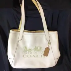 美品 coach コーチ トートバッグ