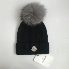新品 MONCLER ニット帽 ニットキャップ