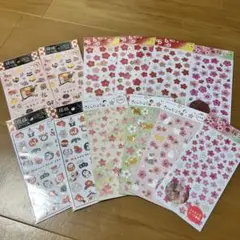 マインドウェイブ　和風デザインのシール12シートセット