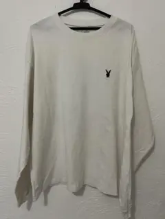 Playboy ロングスリーブシャツ ホワイト