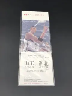 スラムダンク 山王×湘北戦 観戦チケット 入場者特典