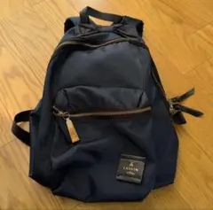 LANVIN ネイビー リュック　バックパック　※訳あり