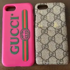 iPhoneケース　SE 2点セット　GUCCI