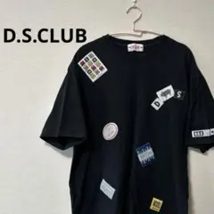 [D.S.CLUB]ドラッグストアーズ　ワッペンTシャツ　コットン100%