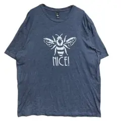 ディストリクト Tシャツ 3XL 蜂 ハチミツ NICE ファーム 【4167】