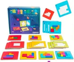【値下げ希望受付中】Make it quick 128PCS パズルゲーム