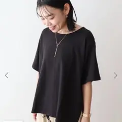 AMERICAN HOLIC アメリカンホリック バックスリットTシャツ 黒 L