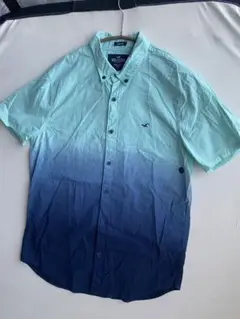 【未使用】 HOLLISTER 半袖シャツ グラデーション サイズS