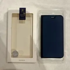 匿名配送✨iPhone12 mini 手帳型 カバー5.4 inchブルー