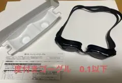 度付き視力0.1以下　スイミングゴーグル