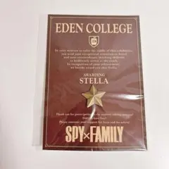 SPY×FAMILY展　ミッションクリア特典　ステラピンズ