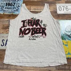 I FEAR NO BEER シングルステッチ　90s タンクトップ