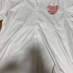 ホワイト Tシャツ Mサイズ ハートロゴ TシャツMサイズ