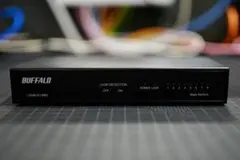 BUFFALO LSW-GT-8NS/BK ギガスイッチ 8ポート