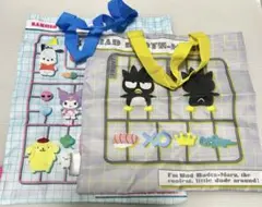 サンリオキャラクターズ　プラスチックモデルバックコレクション　バッドばつ丸