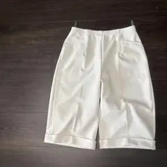 ショップチャンネル購入　P2ホワイト ハーフパンツ Mサイズ