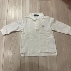 Ralph Lauren 長袖ポロシャツ 白80